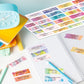 200 Pieces Spanish Scripture Inspirational Stickers Colorful Bible Verse Stickers Christian Planner Religious Stickers.