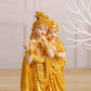 India Radha Krishna Figurine Statue Lifelike Decorative 4x3x7.4inch Altar Shrine Decor for Garden Bonsai Decor Traditional