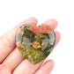 40mm Heart Crystal Worry Stone Palm Energy Therapy Reiki Healing Massage Quartz Meditation Pocket Gemstone Spiritual Thumb Flake