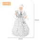Christmas Tree Decor Sequin Mrs Claus Figurines Home Decoration Christmas Holiday Collection 48CM Standing Grandma Santa Claus