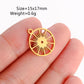 5Pcs Stainless Steel Moon&Sun&Star Charm Jewelry Making Accessories Supplies DIY Necklace Bracelet Celestial Pendants Findings