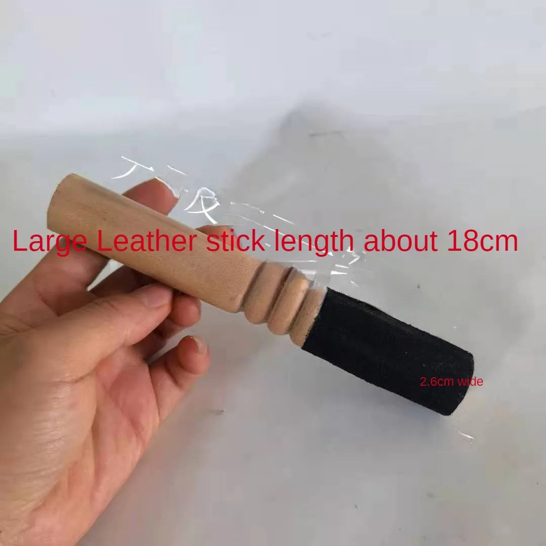 Handmade Tibetan Singing Bowl with Leather Stick, Buddhist Meditation, Sound Bowl, Knocking Hammer, Grinding Rod, Dropship