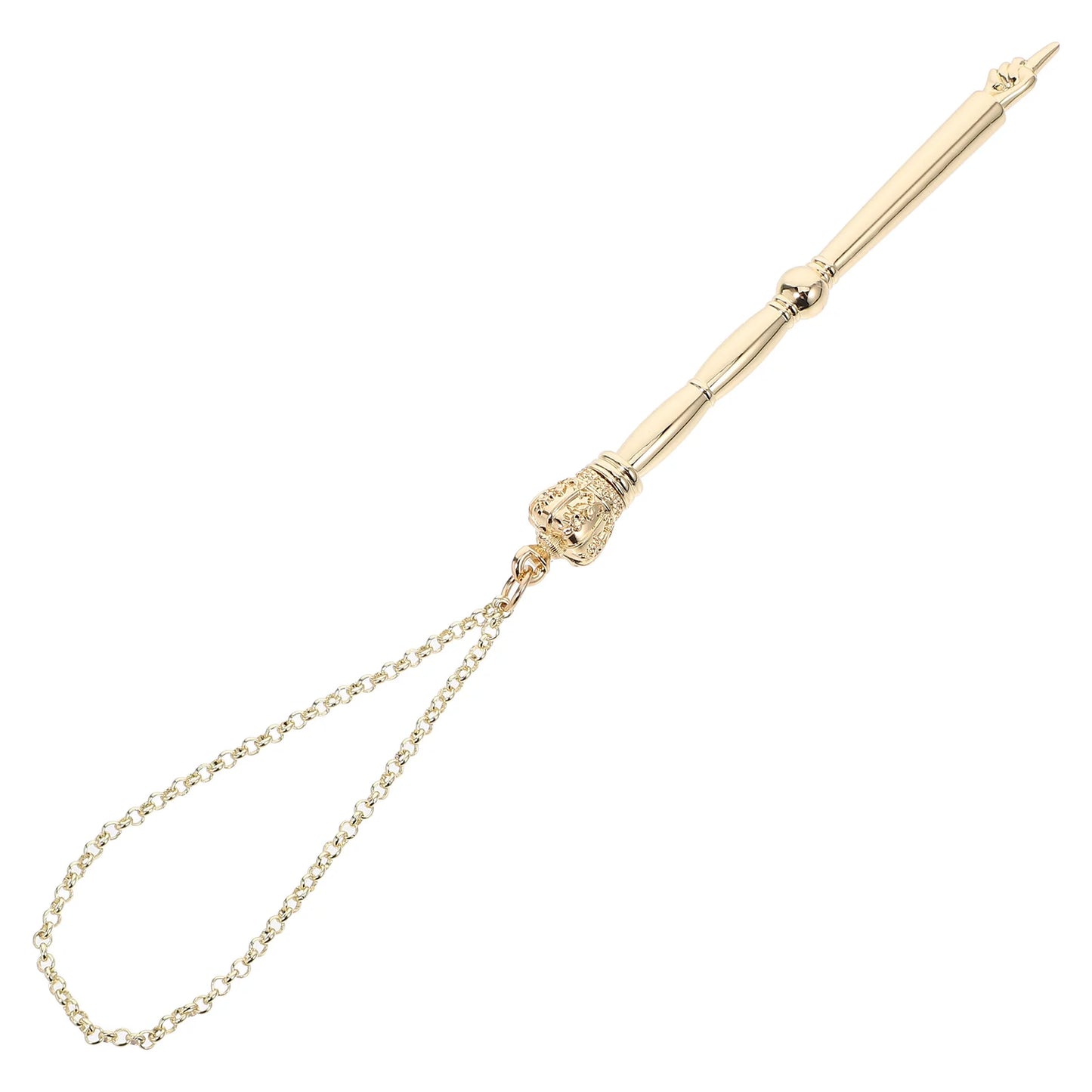 Bible Reading Pointer Jewish Synagogue Gift Bible Reading Tool Pointer with Chain Book Page Marker Scripture read Finger Pointer