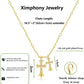 Cross Necklace K Gold/Silver Plated Double Cross Pendant Necklace Diamond Cross Link Chain Jewelry Religious Gifts for Women