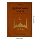 Quran Illustrated Guide Learning Planner Notebook With Visual Charts And Structured Study Layout For Religious Education