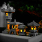 New Mini Pagoda Lantern Light Garden Statue Decorative Sand Stone Micro Landscape Lamp Zen Yard Miniature Bonsai