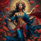 Hindu God Lord Krishna Shiva Ganesha Meditation Indian Traditional Artwork Poster Canvas Painting Wall Pictures Home Decor Gift