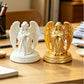 Sitting Angel Figurine, Exquisite Guardian Angel Sculpture for Home Decor, Aesthetic Room Desktop Ornament, Perfect  Gift