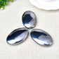 1 pc natural decoratives stone-Terahertz palm stone，polished Worry Stone for perfect crystal gift，special for parents or friends