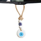 Devil Blue Eyes Car Pendant Turkish Blue Evil Eye Pendant Rear View Car Ornament Evil Eye Charm Car Decor Evil Eye Car Ornament