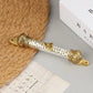 Metal Mezuzah with Scroll - Religious Door Decoration, Blessing Plaque, Retro Case for House & Gift