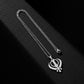 SONYA Stainless Steel Sikh Symbol Pendant Necklace for Men Women Unisex Ethnic Boho Couple Jewelry Tribal Gift Accessory