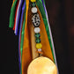 Nepal Auspicious Prayer Flag with Arrow Tibetan Buddhist Five Color Banner for Wealth and Luck
