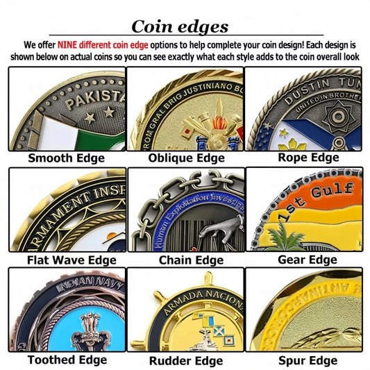 Custom Your Own Logo Metal Coins Shiny Gold Silver Metal Challenge Coins Promotional 2D 3D Zinc Alloy Game Token Coin For Gift