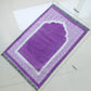 Muslim Prayer Rug with Tasbih and Portable Bag Muslim Gift for Women Men Mat Islam Gifts Set Turkish for Ramadan Eid Hajj Travel