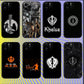 Sikh Khanda Sikhism SOVEREIGN Phone Case For iPhone 16,15,14,13,12,11,Pro,X,XS,Max,XR,Plus,Mini Soft Black Cover
