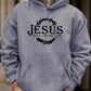 Jesus Way Truth Life Printing Men Jogging Hoodie Multicolor Loose Hoody Autumn Fleece Streetwear Hip Hop Pocket Man Hoodies