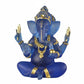 Elephant Deity Statue Statue Gift Boxed Indian Elephant God Idol Resin Elephant Deity Statue Statue Hand-Painted Elephant God
