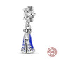 Charms Bead 925 Sterling Silver Virgin Mary Cross Pendant Bead Fit Original Bangle Bracelet DIY Fine Jewelry For Women Gift Hot