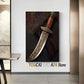 King Arthur and Excalibur Sword in The Stone Sikh Kirpan Sword Excalibur Hilt Poster Canvas Painting Wall Pictures Home Decor