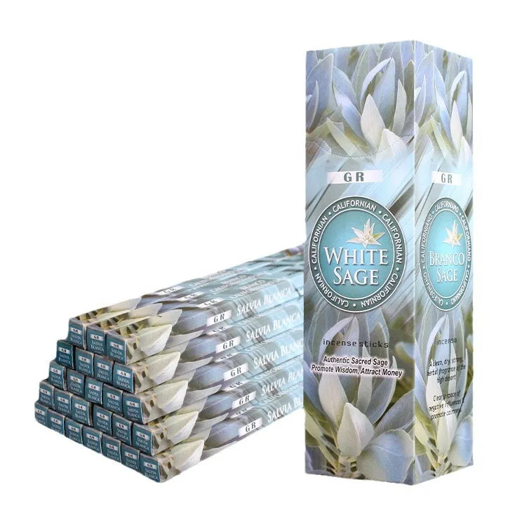 10/25 Small Tubes Natural Tibetan White Sage Incense Sticks Home Fragrance Joss Sticks Bulk Sale Indian Incense Coconut Aromar