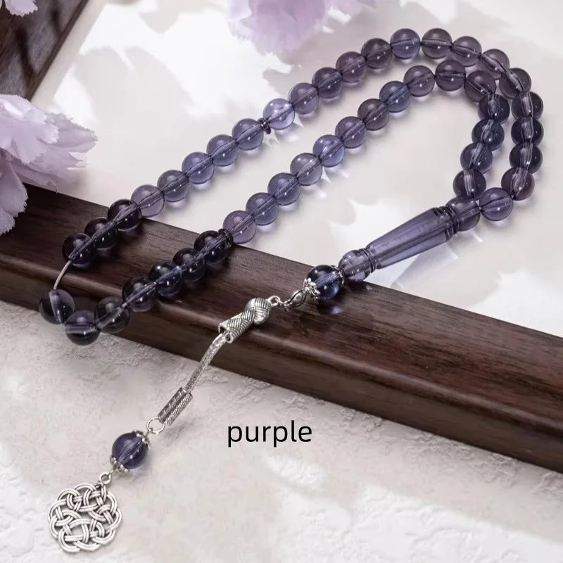 45pcs10mm gift box Mousselin prayer beads, Middle East Tesbiha prayer bracelet, Ramadan rosary gift