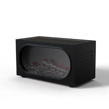 Fireplace Humidifier Aroma Flame Humidifier Fragrance Diffuser Aromatherapy Essential Oil Diffuser Fire Humidifier for Home Room