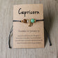 US  Aries Taurus Gemini Cancer Leo Virgo Libra Scorpio Sagittarius Capricorn Aquarius Pisces Gifts for Women Zodiac Bracelet