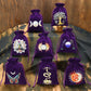6pcs Velvet Moon Sun Tarot Storage Bag Board Game Cards Embroidery Drawstring Package Witchcraft Supplies for Altar Tarot Pouch