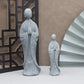 Buddha Stone Statue Little Buddhist Monks Tibetan Buddhism Figurines Zen Garden Ornament Meditation Home Aquarium Decoration