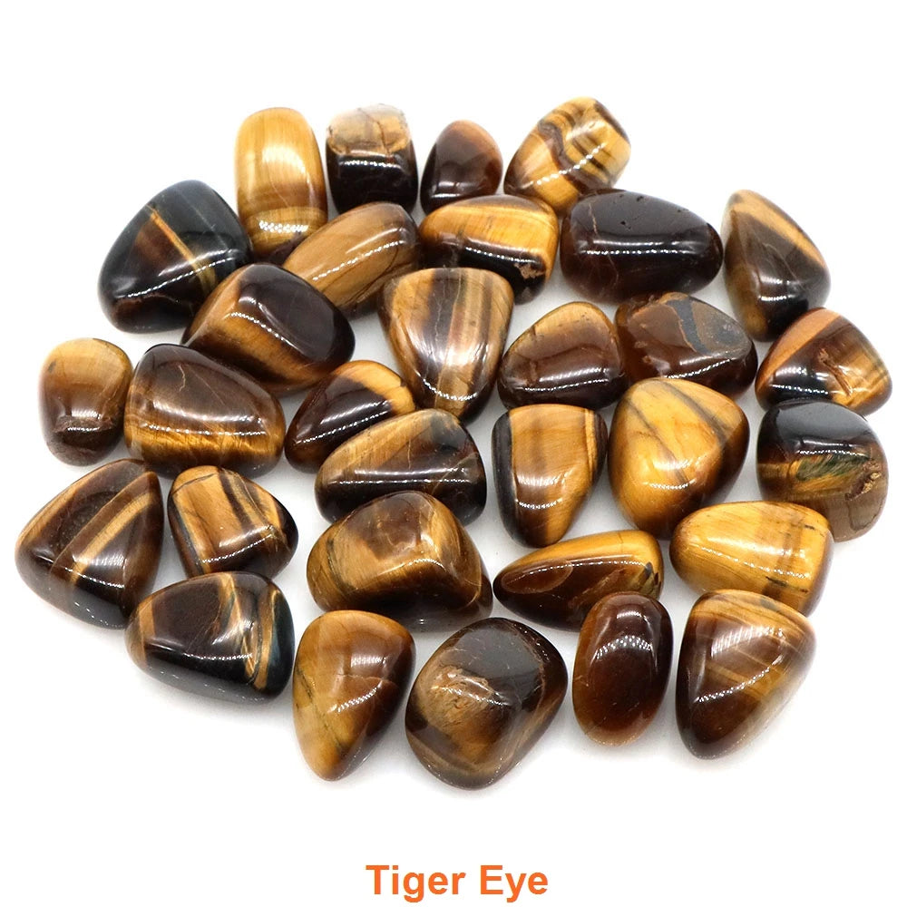 Natural Tumbled Stones Healing Crystals Quartz Gems Bulk Ore Gravel Specimen Energy Mineral Tank Aquarium Garden Home Decoration