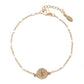 Coin Charm Stainless Steel St Benedict Medal Bracelet San Benito Bracelet Adjustable Link Chain Bohemia Bracelet