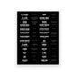 72 Names of God Shemhamphorash Sacred Art Canvas Painting Kaballah Poster Occult Magick Alchemy Wall Art Prints Home Room Decor