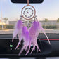 Car Interior Backpack Pendant Dream Catcher Crystal Stone Exquisite Interior Pendant Feather Dream Catcher Wind Chimes