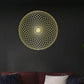 Sacred Geometry Wall Art Yantra Mandala Metal Sculpture Zen Home Decor Spiritual Meditation Gift
