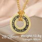 Dawapara Jewish Star of David Hebrew Shema Necklace Judaica Prayer Blessing Holy Pendant Stainless Steel Kabbalah Jewelry