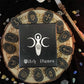 Mystic Witch Runes Set 13pcs Wooden Rune Stones with Symbols Altar Divination Tools Norse Viking Letters Healing Meditation Kit