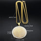 Bible Lords English Serenity Prayer Hand Pendant Necklace for Women Men Stainless Steel Blessing Chain Jewelry collares NZZZ500