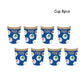 Muslim Festival Jewish Passover Disposable Tableware Paper Plates Cup Flag Balloons Home Party Favors Decoration Party Supplies