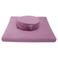 Buckwheat Husk Meditation Kissen Set, Velvet, Home Meditation Cushion Set,Fitness mat,Multiple Colors Available