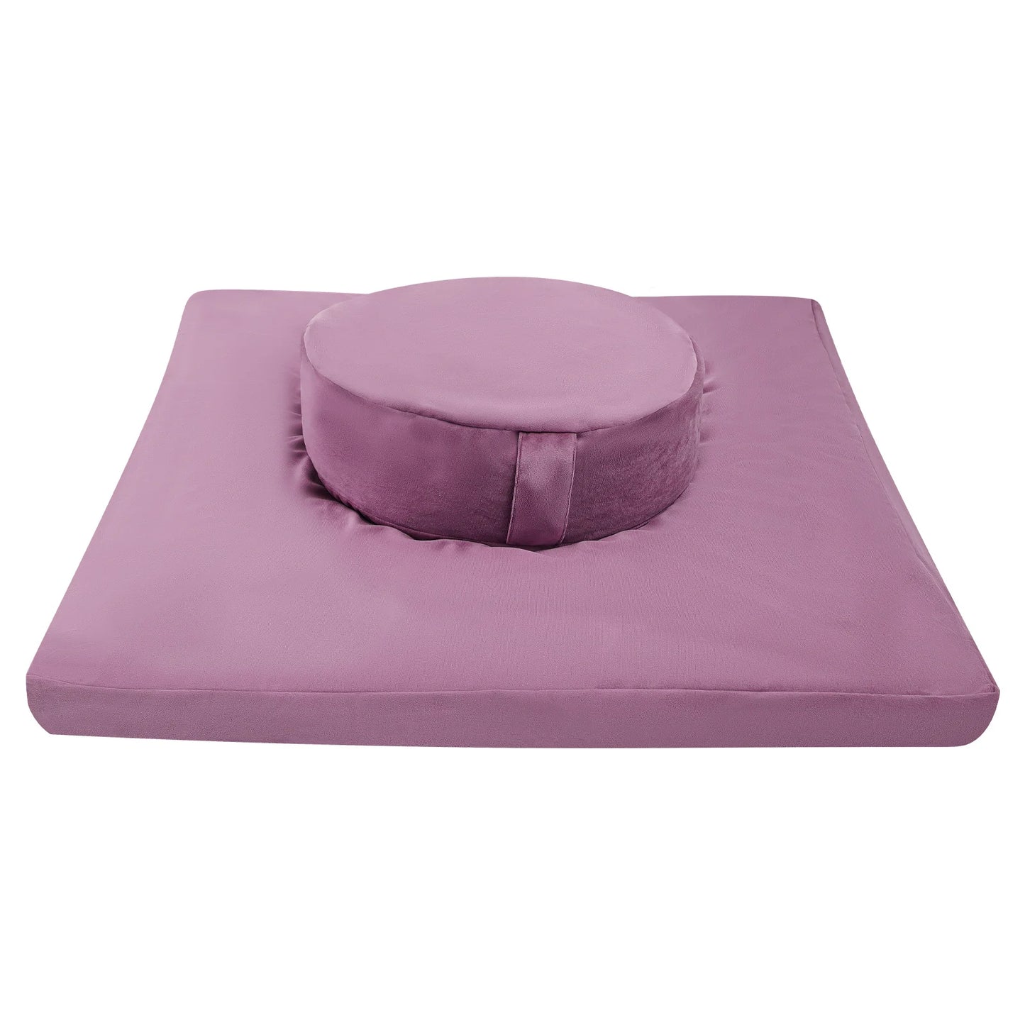 Buckwheat Husk Meditation Kissen Set, Velvet, Home Meditation Cushion Set,Fitness mat,Multiple Colors Available