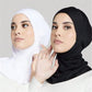 Ready To Wear Inner Cap Hijab for Women Muslim Solid Underscarf Hijab Undercap Scarf Turban Hat Islamic Muslim Hijabs Headcover
