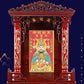WallMounted Kitchen Shrine Wooden God Statue Altar Traditional Home Decor for Charity Hall & Spiritual Enshrinement