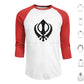 Khanda Hoodie Cotton Long Sleeve Khanda Sikhi Sikh Sikhism Religion Religious Punjab Punjabi Singh Kaur Sikh Symbol