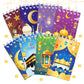8pcs Eid Mubarak Mini Spiral Pocket Notebooks Memo Pad Coil Booklet Notepad For Office Stationery School Party Supplies