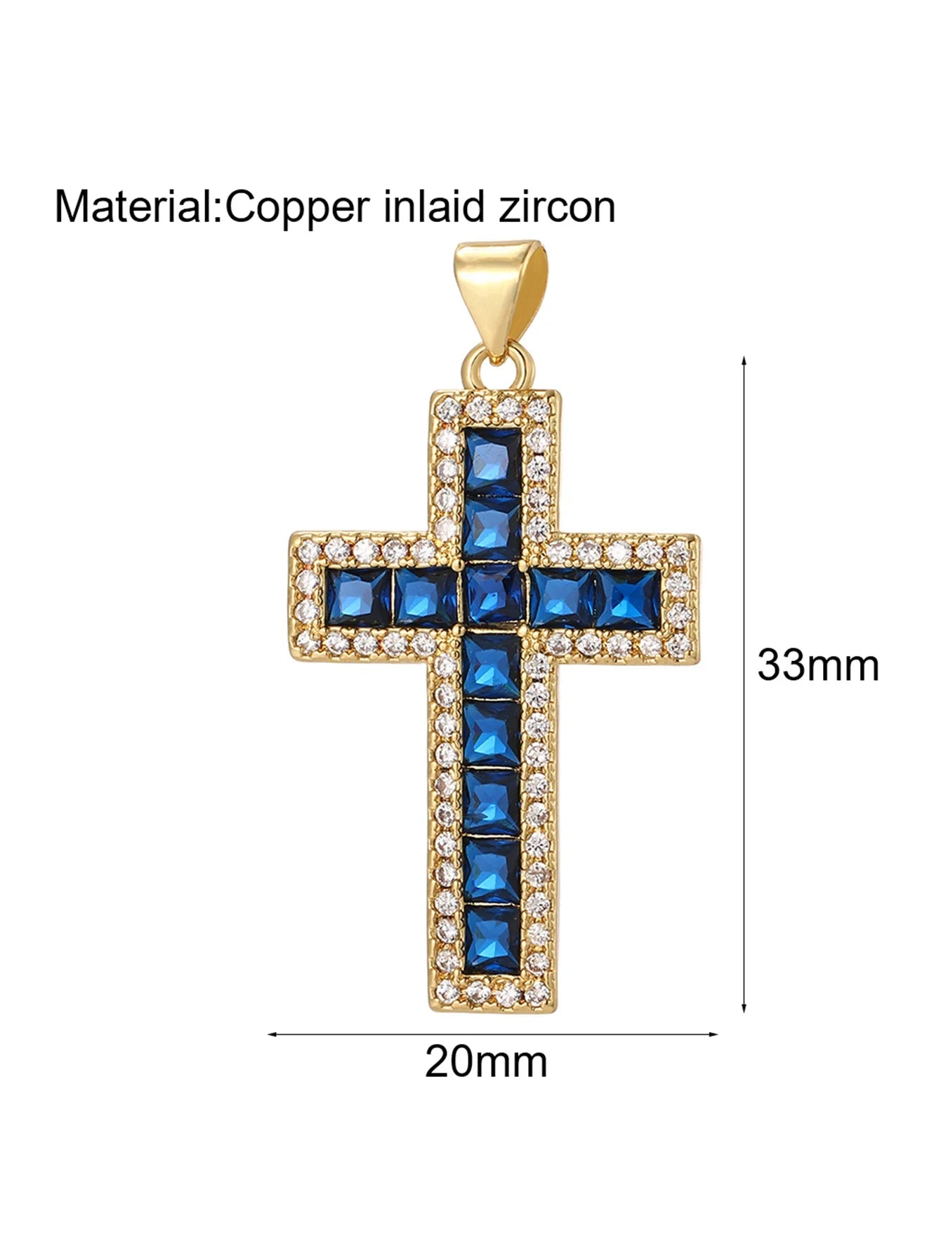 Goth Cross Chrams for Jewelry Making Supplies Golden Angel Charm Stainless Steel Long Chain Dijes Diy Necklace Earring Bracelet