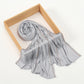 Rhinestone Modal Cotton Jersey Hijab Scarf For Women Stretch Shawl Plain Muslim Headband Fashion Solid Color Long Muffler