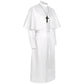 Medieval Priest Costume Catholic Church Religious Roman Retro Pope Pastor Father Mass Missionary Robe Clergy Cassock Full Sets$