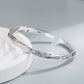 ALITREE 925 Sterling Silver Geometry Totems Open Bracelets Bangles For Women Luxury Designer Jewelry Gift Female