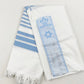 Judaica Israel Jewish Talit Black Polyester Large Size Gadol Prayer Shawl Tallit With Bag 140x190cm